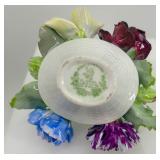 Collection of 11 Vintage Porcelain Animal and Floral Figurines including England