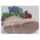 Collection of 11 Vintage Porcelain Animal and Floral Figurines including England