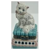 Collection of 11 Vintage Porcelain Animal and Floral Figurines including England