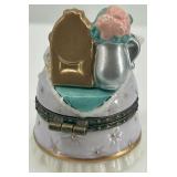 Collection of 11 Vintage Porcelain Animal and Floral Figurines including England