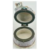 Collection of 11 Vintage Porcelain Animal and Floral Figurines including England