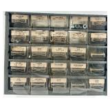 Hardware Organizer Cabinet with Assorted Nuts, Bolts, Washers, and Fasteners