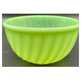 Fire-King 7" Jadeite Swirl Mixing Bowl