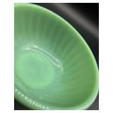 Fire-King 7" Jadeite Swirl Mixing Bowl