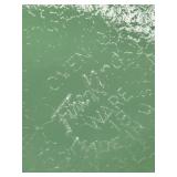 Oven Fire King Jadeite Green Glass 8" Batter Bowl with Spout