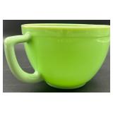 Fire King Jadeite 2 Quart Mixing Batter Bowl with Handle and Pour Spout
