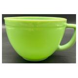 Fire King Jadeite 2 Quart Mixing Batter Bowl with Handle and Pour Spout