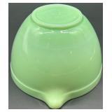 Fire King Jadeite 2 Quart Mixing Batter Bowl with Handle and Pour Spout