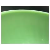 Vintage Fire-King 9" Jadeite Swirl Mixing Bowl