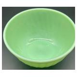 Vintage Fire-King 9" Jadeite Swirl Mixing Bowl