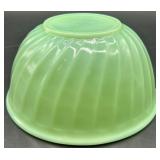 Vintage Fire-King 7" Jadeite Swirl Mixing Bowl