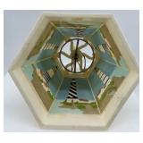 Collection of 13 Vintage Miniature Lamp Shades Assorted Styles