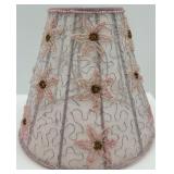 Collection of 13 Vintage Miniature Lamp Shades Assorted Styles