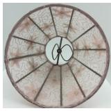 Collection of 13 Vintage Miniature Lamp Shades Assorted Styles