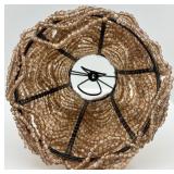 Collection of 13 Vintage Miniature Lamp Shades Assorted Styles