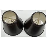 Collection of 13 Vintage Miniature Lamp Shades Assorted Styles