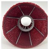 Collection of 6 Beaded Mini Candle Lamp Shades with 7 Metal Holders