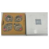 Set of 8 Mikasa Royal Suite Crystal Votive Candle Holders with Box