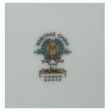 Huge Lot of Vintage Hand Painted China Serving Platters and Plates including Noritake