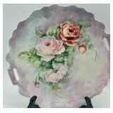 Huge Lot of Vintage Hand Painted China Serving Platters and Plates including Noritake