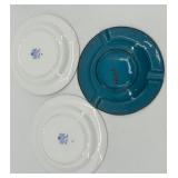 Huge Lot of Vintage Hand Painted China Serving Platters and Plates including Noritake