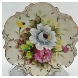 Huge Lot of Vintage Hand Painted China Serving Platters and Plates including Noritake