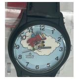 Collection of 4 Vintage Disney Character Watches in Display Cases