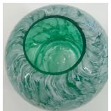 Vintage Decorative Homewares Lot with Porcelain, Art Glass, and Perfume Bottle