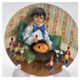 Set of 4 Mother Goose Collector Plates by John McClelland RECO Limited Edition