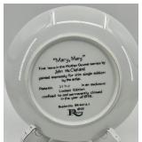 Set of 4 Mother Goose Collector Plates by John McClelland RECO Limited Edition