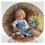 Set of 4 Mother Goose Collector Plates by John McClelland RECO Limited Edition