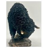 Little Elk Hunts Buffalo Book with 2 Buffalo Figurines