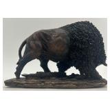 Little Elk Hunts Buffalo Book with 2 Buffalo Figurines