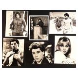 John Travolta and Olivia Newton-John Set of 6 Vintage Black and White Movie Stills