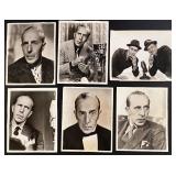 Charles Butterworth Collection of 6 Vintage Studio Publicity Photos CBS Radio Ephemera
