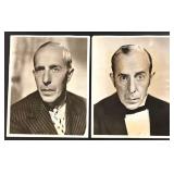 Charles Butterworth Collection of 6 Vintage Studio Publicity Photos CBS Radio Ephemera