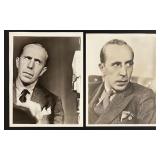 Charles Butterworth Collection of 6 Vintage Studio Publicity Photos CBS Radio Ephemera