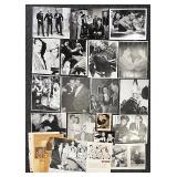 Collection of Vintage Frank Sinatra Black and White Photographs and Clippings