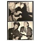Collection of Vintage Frank Sinatra Black and White Photographs and Clippings