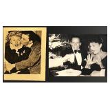 Collection of Vintage Frank Sinatra Black and White Photographs and Clippings