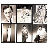 The Man From U.N.C.L.E Collection of 6 Black and White Celebrity Headshots and Glamour Photos