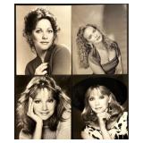 Collection of 27 Vintage Celebrity and Model Headshot Photos Featuring Ted Shackelford, Smokey Robinson, Shelly Long, Constance McCashin and more!