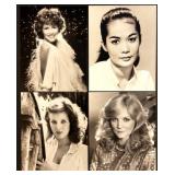 Collection of 27 Vintage Celebrity and Model Headshot Photos Featuring Ted Shackelford, Smokey Robinson, Shelly Long, Constance McCashin and more!