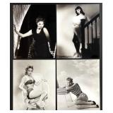 Collection of 27 Vintage Celebrity and Model Headshot Photos Featuring Ted Shackelford, Smokey Robinson, Shelly Long, Constance McCashin and more!