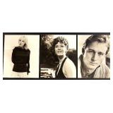 Collection of 27 Vintage Celebrity and Model Headshot Photos Featuring Ted Shackelford, Smokey Robinson, Shelly Long, Constance McCashin and more!