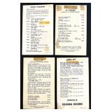 Collection of Vintage Celebrity and Music Memorabilia Postcards, Cards, and Stamps