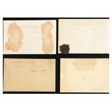 Collection of Vintage Celebrity and Music Memorabilia Postcards, Cards, and Stamps