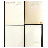 Vintage Hollywood Starlet Photo Collection and Fan with Autographs