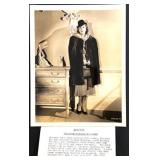 Vintage Hollywood Starlet Photo Collection and Fan with Autographs