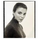 Set of 5 Joan Collins Vintage Black and White Glamour Photos